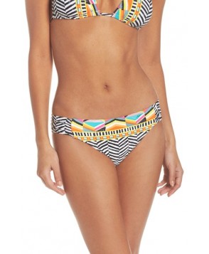 Trina Turk Brasilia Shirred Hipster Bikini Bottoms - White