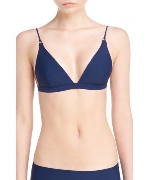 Acne Studios Hedea A Bikini Top  - Blue