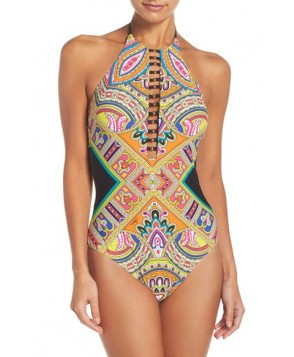 Trina Turk Nepal One-Piece Swimsuit  - Black