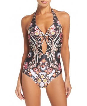 Becca Havana One-Piece Swimsuit - Black