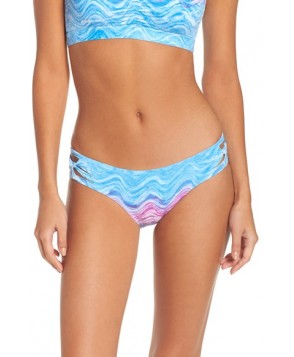 Becca Cosmic Cutout Bikini Bottoms - Blue