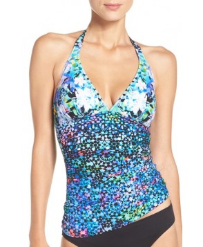 Profile By Gottex Paradise Bay Tankini Top  - Blue