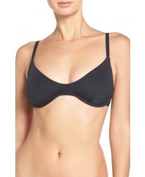 Vitamin A Luciana Underwire Bikini Top - Black