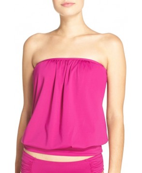 Tommy Bahama Bandini Blouson Tankini Top  - Pink