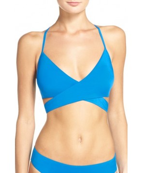 Laundry By Shelli Segal Beaded Bikini Top - Blue