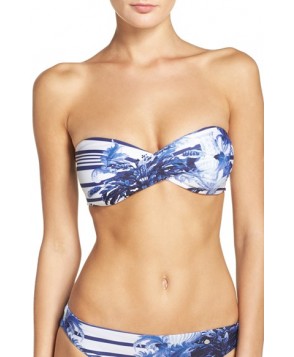 Ted Baker London Persian Blue Bandeau Bikini Top