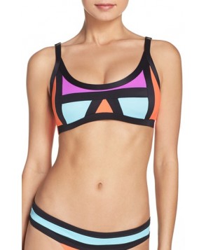 Pilyq Colorblock Bikini Top