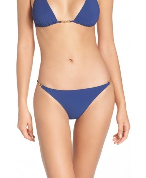 Tory Burch Gemini Link Bikini Bottoms - Blue