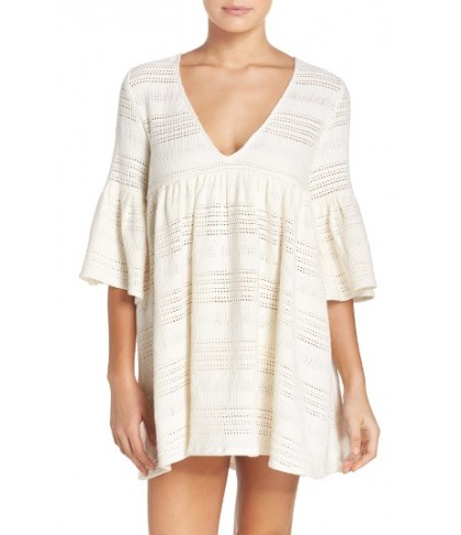 Mara Hoffman Crochet Cover-Up Dress - Ivory