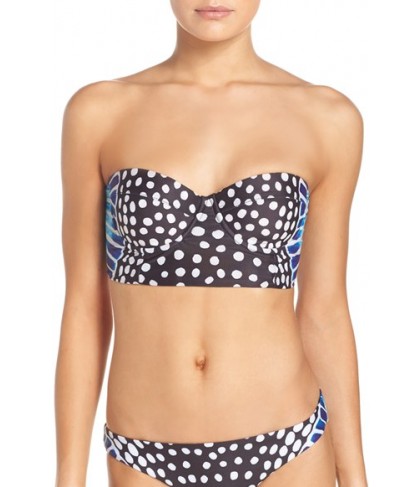 Mara Hoffman Underwire Bikini Top Size D - Blue