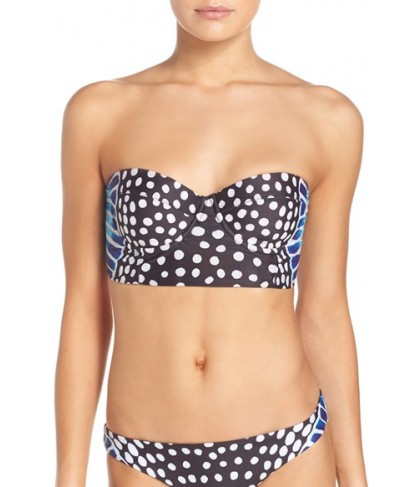 Mara Hoffman Underwire Bikini Top  - Blue