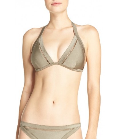 Ted Baker London Triangle Bikini Top - Beige