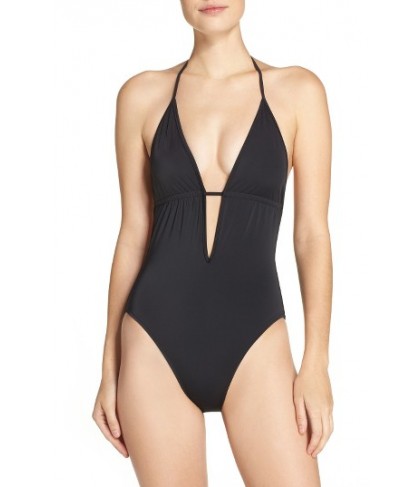 Milly Acapulco One-Piece Swimsuit  - Black