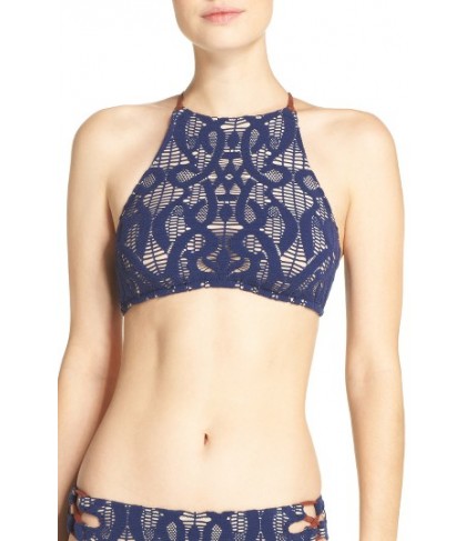 Nanette Lepore Stargazer Bikini Top - Blue