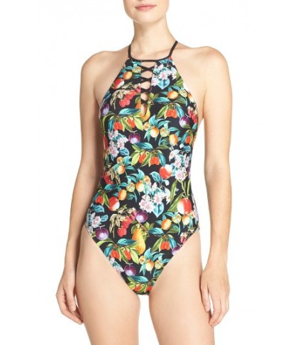 Nanette Lepore Amor One-Piece Swimsuit - Black