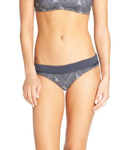 Maaji Jacquard Furor Reversible Bikini Bottoms  - Grey