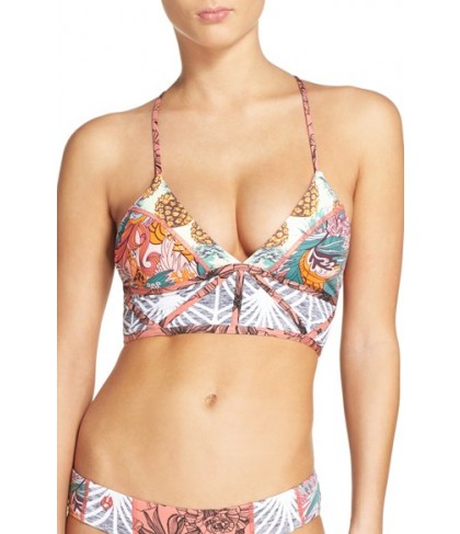 Maaji Dance Fever Bikini Top  - Orange