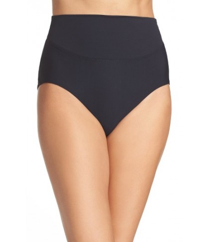 Amoressa High Waist Bikini Bottoms - Black