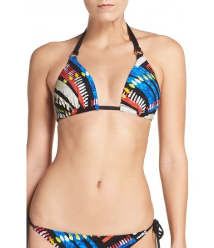 La Blanca African Beat Triangle Bikini Top