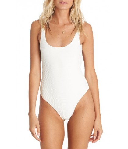 Billabong Line Up One-Piece Swimsuit  - White