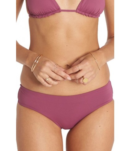 Billabong 'Sol Searcher Hawaii' Cheeky Bikini Bottoms  - Purple