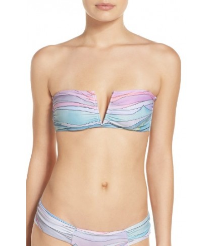 Mara Hoffman Bandeau Bikini Top - Pink