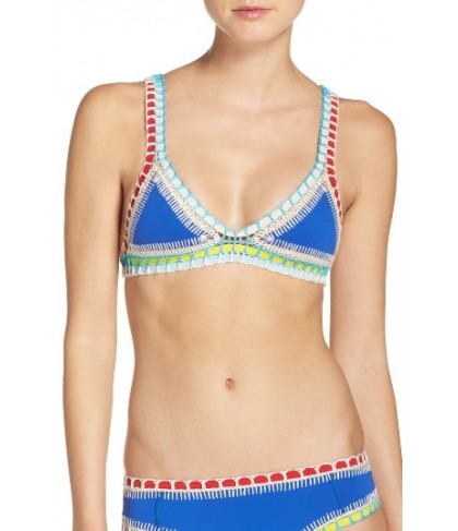 Kiini Tuesday Bikini Top  - Blue