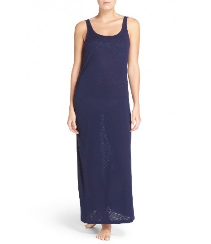 Tommy Bahama Slubbed Maxi Tank Dress - Blue