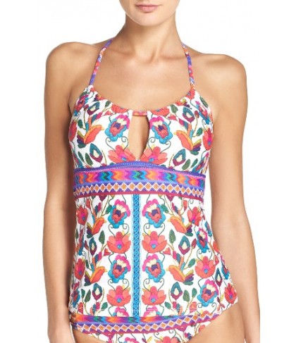 Nanette Lepore Antigua Honey Tankini Top