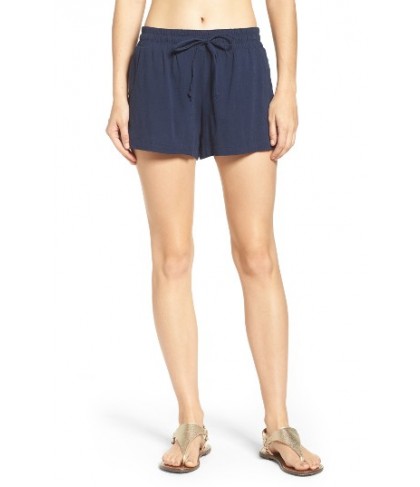 Green Dragon Manhattan Cover-Up Shorts - Blue