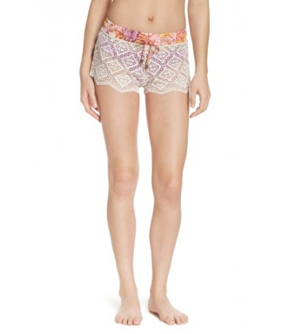 Maaji Bombon Apricot Cover-Up Shorts - White