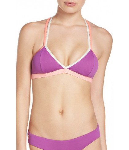 Maaji Orchid Cocktail Reversible Bikini Top - Purple