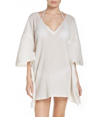 Vix Swimwear Cover-Up Caftan - Ivory