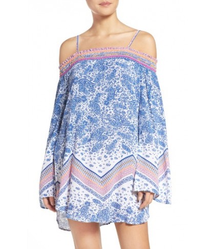 Green Dragon Sunset Beach Cover-Up Tunic
