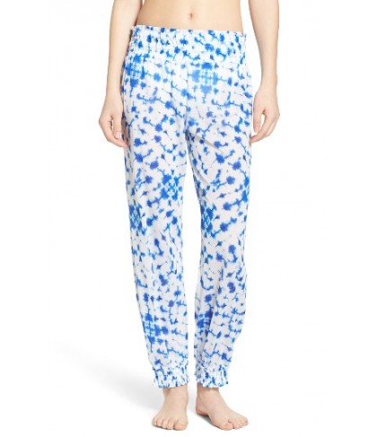 Luli Fama Print Cover-Up Pants - Blue