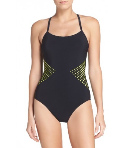 Profile By Gottex Cutting Edge One-Piece Swimsuit - Black