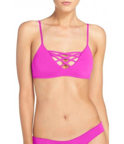 L Space Jaime Bikini Top - Pink