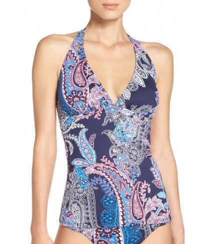 Tommy Bahama Paisley Print Tankini Top