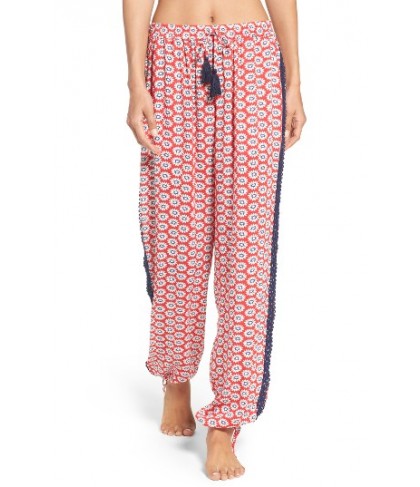 Tory Burch Primrose Cover-Up Pants - Red