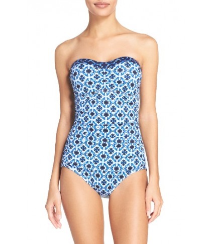 Tommy Bahama Shibori One-Piece Swimsuit