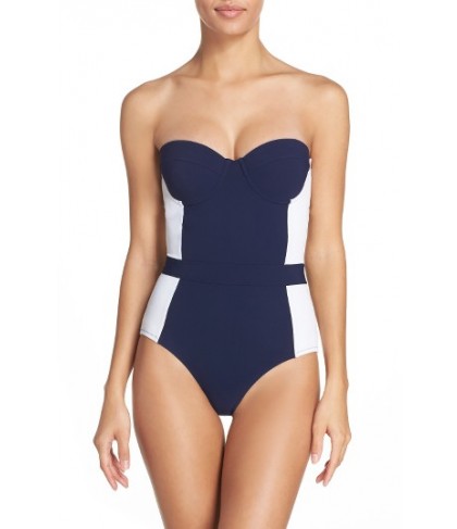 Tory Burch 'Lipsi' Underwire One-Piece Swimsuit