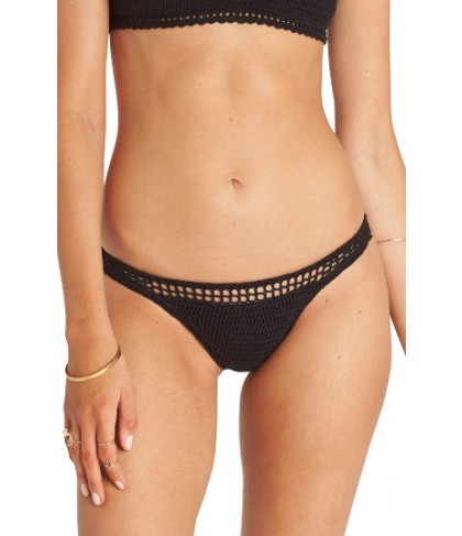 Billabong Hippie Hooray Hawaii Lo Bikini Bottoms - Black