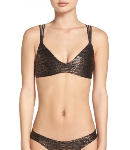 Boys + Arrows Dylan The Desperado Bikini Top - Black