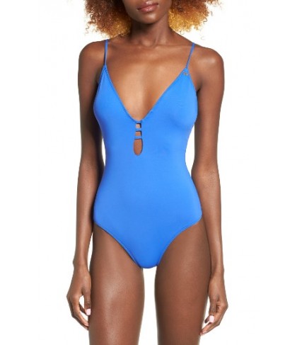 O'Neill Salt Water Solids One-Piece Swimsuit - Blue