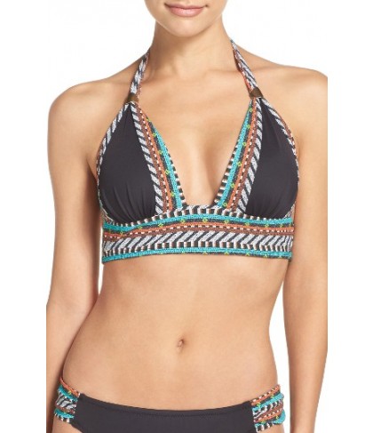 Nanette Lepore Vixen Bikini Top - Black