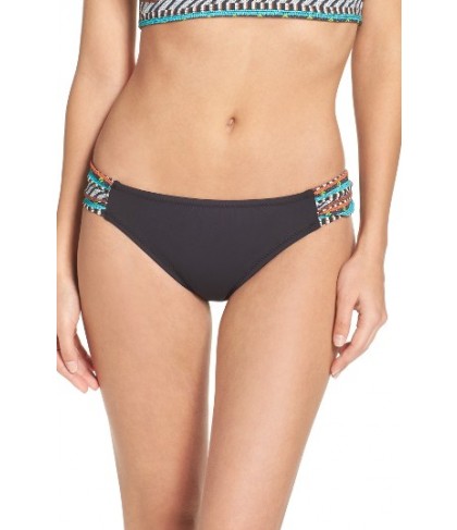 Nanette Lepore Siren Hipster Bikini Bottoms - Black