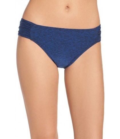 La Blanca Midnight Rain Bikini Bottoms - Blue