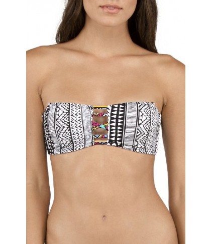 Volcom Locals Only Reversible Bandeau Bikini Top