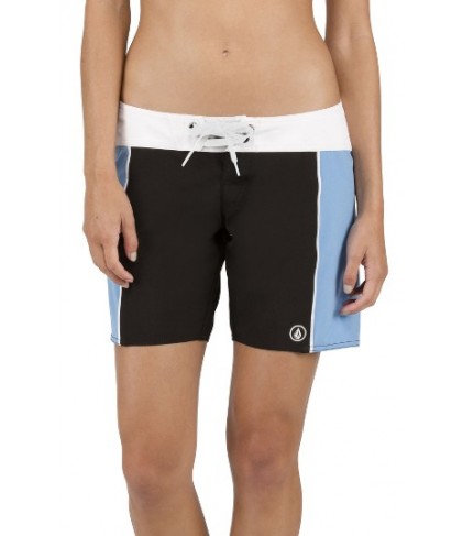  Volcom Simply Solid 7 Board Shorts, Size 9 - Black