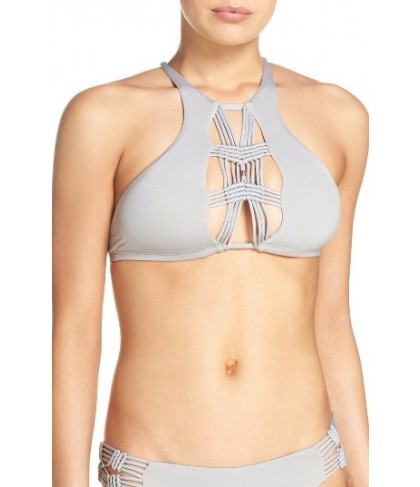 Dolce Vita Bikini Top - Grey